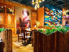 -老滇山寨•云南特色菜•地方菜•民族风情歌舞表演(金碧店)