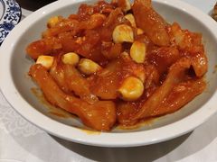 腊八蒜烧鹿筋-卫鼎轩·家宴(水上公园店)