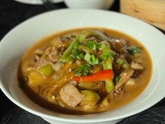 茄子烩扇贝丁-正德楼果木烤鸭·渔家菜(东港店)