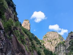 -楠溪江石桅岩