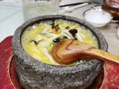 石锅小煮鲜杂菌-敏珠拉姆藏餐·南京厨房(富春江东街店)