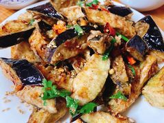 风味茄子-三点小吃(山大店)