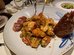 苏格兰蓝龙虾捞面-皇朝会.经典传统粤菜(外滩店)