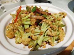 干锅有机菜花-朝郡酒家·粤菜(燕大星苑店)