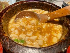石锅鸡汤豆腐-绿茶餐厅(光谷世界城步行街店)