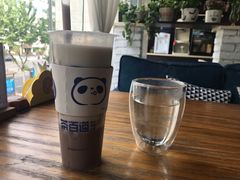 芋泥波波绿茶-茶百道(新城市广场店)
