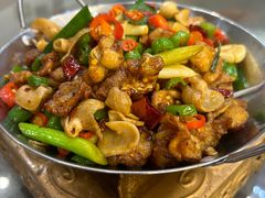 干锅牛蛙鱼肚-利杨记·本味轩粥坊·烧烤(宝体店)