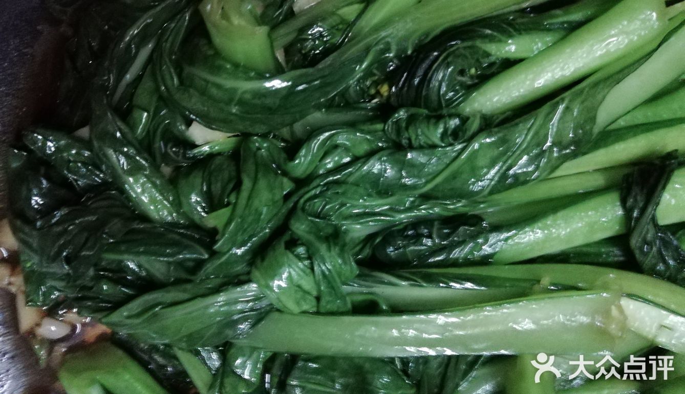 生炒菜心，简单粗暴