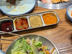 -明洞阿姨·韩式酱蟹烤肉·创意料理(三元桥店)