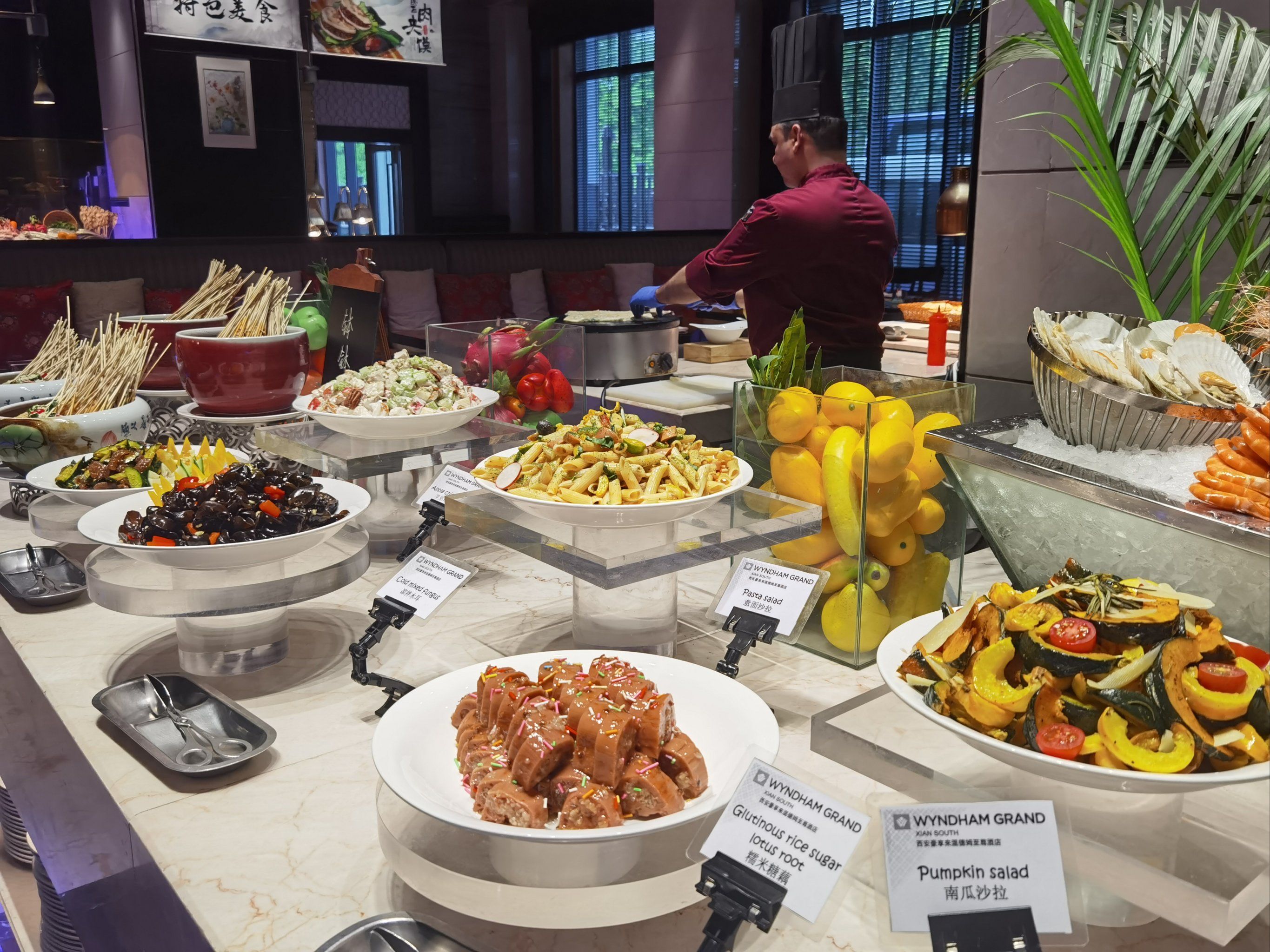 酒店自助餐强烈推荐,精品海鲜#自助餐 五星级酒店