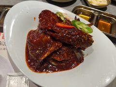 -草家酱蟹炭火烤肉店(珲春南路一店)