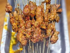 特色碳烤羊肉串-老兰家传统烧烤炒菜泡馍(小南门店)