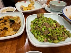 毛豆子煎臭豆腐-奎元馆.百年奎元.非遗传承(西湖边的解放路店)