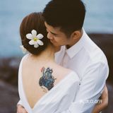 拍婚纱照要不要露纹身?评论区留下你的看法[调皮]