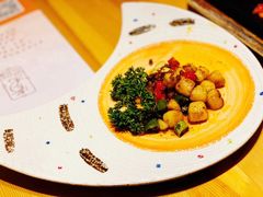 清炒贝柱-清水日本料理铁板烧(学府路店)
