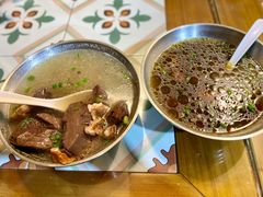 大肠猪血汤-阿灶卤煮老店·姜母鸭(五店市总店)