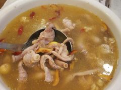 酒煮鸡生肠汤-文记壹心鸡(宝华路店)