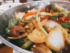 干锅大肠-牧羊餐厅