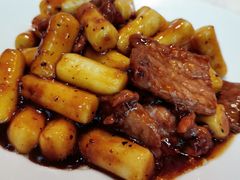 牛肉炒年糕-锦園(伊势丹美食城店)