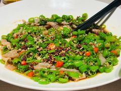 椒麻口水鸭肠-四季民福烤鸭店(外滩外白渡桥店)