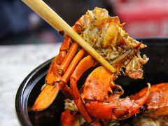 香辣蟹配菜年糕-臻鲜燕海鲜融合餐厅(金陵style店)