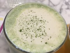 抹茶奶盖-不正咖啡(万达尊店)