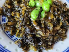 雪菜炒毛豆-同得兴 Since·1995 传统苏式面馆(十全街店)