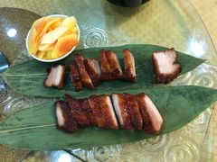 木瓜酸拌脆皮叉烧-海宝酒家(中山四路店)