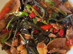 血皮菜炒猪肝-冯记豆花店(健翔桥店)