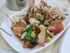 姜葱炒花蟹-锐记美食店·现捞海鲜(闸坡店)