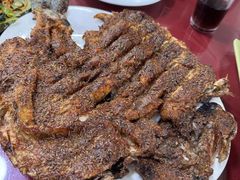 -北京龙庆四季香农家饭庄·灶台鱼·碳烤虹鳟鱼(龙庆峡店)