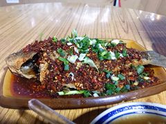 热拌土鲫鱼-人和水上飘(第一家店)