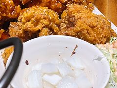 蒜香酱油无骨炸鸡-包装马车·韩国料理·포장마차