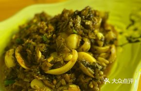 Salted Vegetable Stir-fried Octopus