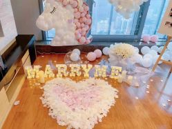点击看大图 -童话气球party布置宝宝宴生日求婚派对(厦门店)