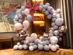-团子宝宝宴派对百日宴生日布置策划·求婚策划·气球布置别墅民宿