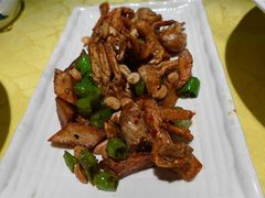 送的炒蟹-蓬香楼