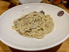 蘑菇芝士意大利面-MR.ROCKY洛奇先生RESTAURANT&BAR(宝安壹方城店)