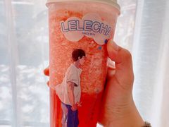 红颜草莓可尔必思-LELECHA乐乐茶(新街口大洋店)