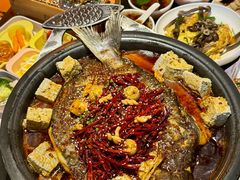-探鱼·鲜青椒爽麻烤鱼(西南商都店)