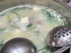 香菜皮蛋锅底-好彩海鲜火锅饭店(银河百老汇店)