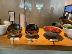 自助调料区-漆黑觉米粉(三里屯店)