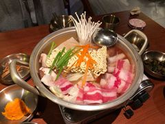 泡菜肥牛部队锅-春熙台韩国料理·章鱼肥牛(西丽店)