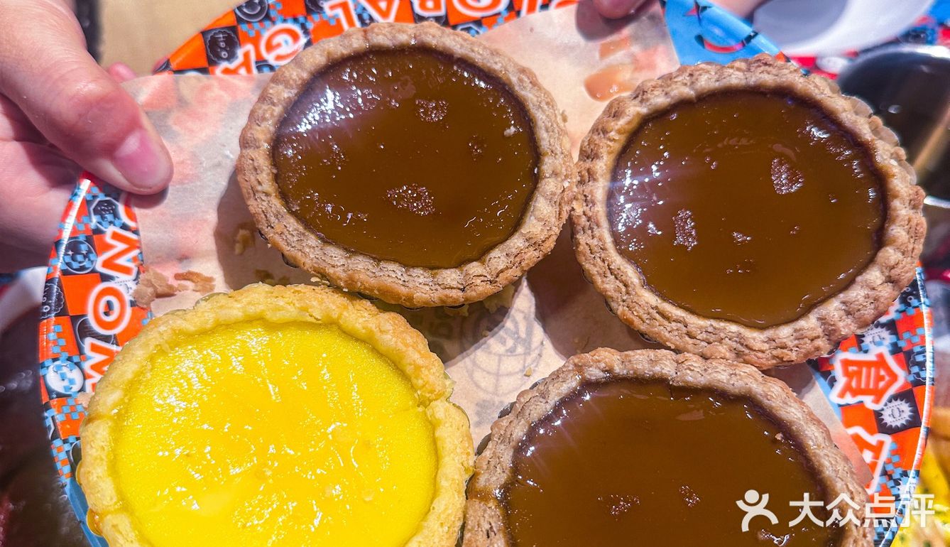 吃上了❗️佛山被问爆的咖啡流心蛋挞🥧巨好吃