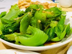 蒜蓉炒芥菜-电白鸭粥店(下沙二坊88号店)