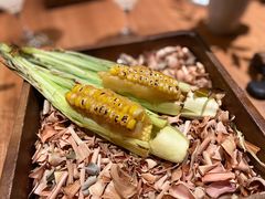 咖喱烤玉米&nbsp;/&nbsp;荔枝海盐苏打-天水蔬食料理(树德之光店)