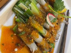 秋葵拌沙虫-黑明餐厅(白鹭洲店)