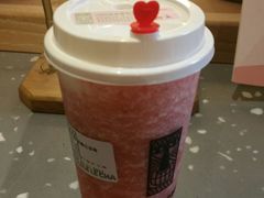 奶酪红草莓-LELECHA乐乐茶(上海五角场万达广场店)