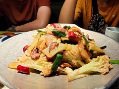 锅气香菇花菜-桂满陇天书(南京德基旗舰店)