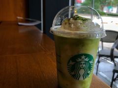 绿椰仙踪抹茶星冰乐-星巴克(天津滨海金元宝于家堡店)